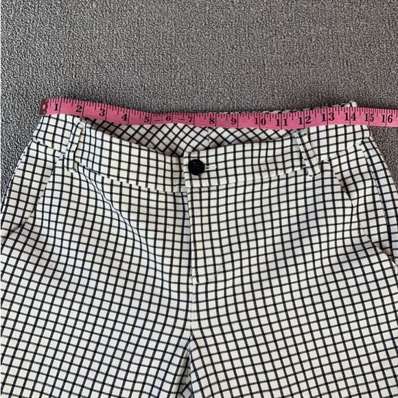 Cabi Suit Set Window Pane Pants & Blazer White Black Size Small - Picture 12 of 16